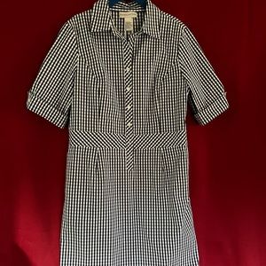 Doncaster checked/gingham dress